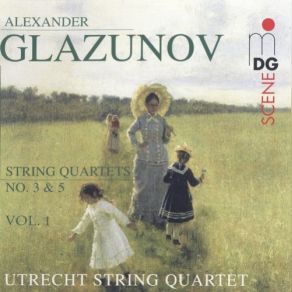 Glazunov - Vol. 1: Strings Quartets No. 3 & 5 album cover