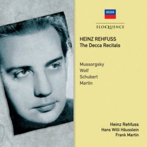 Hans Willi Hausslein, Heinz Rehfuss, Frank Martin album cover