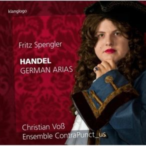 Handel - 9 German Arias - (Christian Voß, Ensemble ContraPunct _ Us) album cover