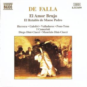 Falla - El Amor Brujo, El Retablo De Maese Pedro - I Cameristi album cover
