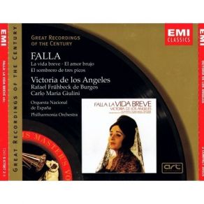 Falla - La Vida Breve, El Amor Brujo, El Sombrero De Tres Picos [De Burgos, Giulini] album cover