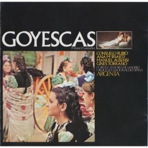 Granados - Goyescas - Argenta album cover