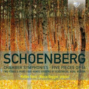 Schoenberg - Five Pieces For Orchestra, Chamber Symphonies album cover