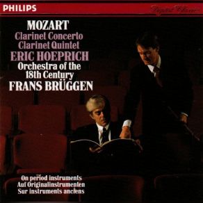 Mozart: Clarinet Concerto In A & Clarinet Quintet In A album cover