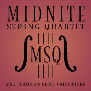MSQ Performs Serge Gainsbourg album cover