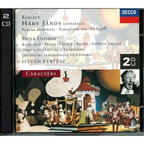 Kodaly - Hary Janos; Psalmus Hungaricus; Peacock Variations album cover