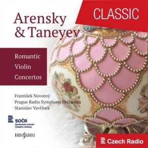 Arensky & Taneyev: Romantic Violin Concertos album cover