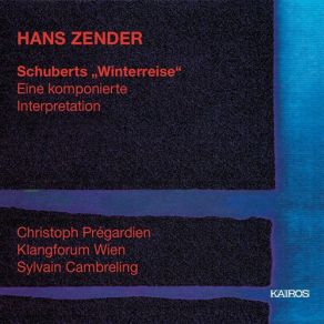Zender: Schubert's " Winterreise " album cover