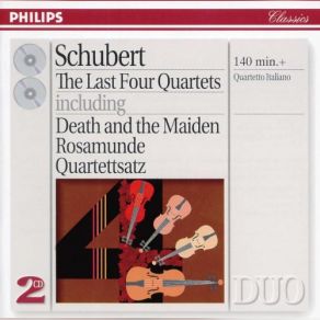 Schubert: The Last Four Quartets (CD1) album cover