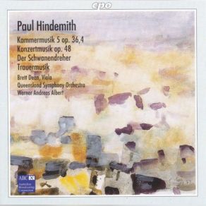 Hindemith: Viola Concertos album cover