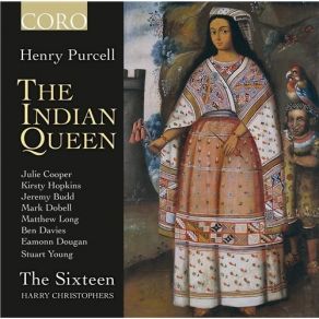 Purcell - The Indian Queen - Harry Christophers album cover