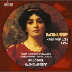 Rachmaninov - Monna Vanna; Songs - Vladimir Ashkenazy album cover