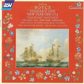 William Boyce - Pindar's Ode 1741, Ode For New Year 1774 album cover