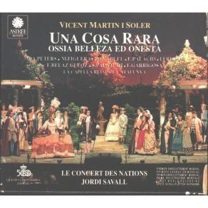 Martin Y Soler - Una Cosa Rara - Savall album cover