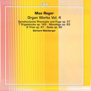 Reger: Organ Works, Vol. 4 album cover