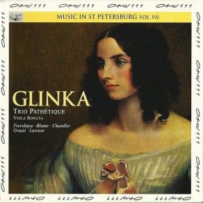 Glinka: Trio Pathétique, Viola Sonata album cover
