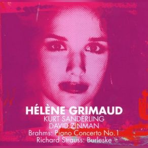Brahms: Piano Concerto No. 1 / Richard Strauss: Burleske album cover
