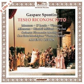 Spontini - Teseo Riconosciuto (Live) - Alberto Zedda album cover