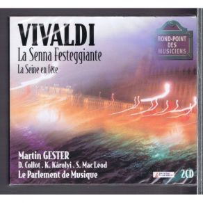 Vivaldi - La Senna Festeggiante - Gester album cover