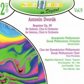Dvorak - Requiem Op. 89 - Zdenek Kosler album cover