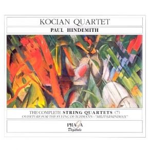 Hindemith - Complete String Quartets - Kocian Quartet album cover