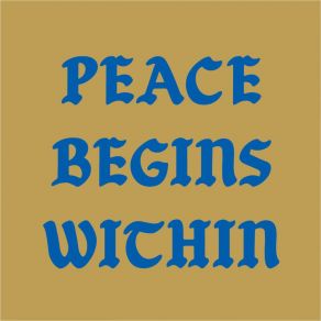 Peace Begins Within album cover