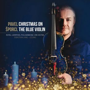 Christmas On The Blue Violin album cover