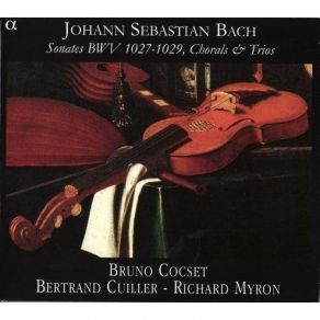 Bach - Gamba Sonatas - Les Basses Reunies, Cocset album cover