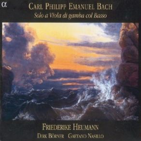 Bach CPE - Solo A Viola Di Gamba Con Basso - Heumann, Nasillo, Borner album cover