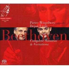 Beethoven - Cello Sonatas, Variations - Wispelwey, Lazic album cover