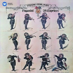 Paganini - 24 Caprices - Perlman album cover