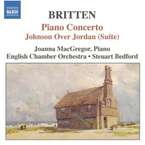 Britten - Piano Concerto - Joanna MacGregor album cover