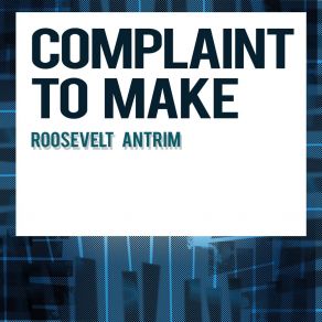 Complaint To Make album cover