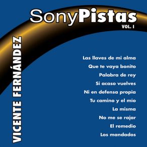 Sony - Pistas, Vol. 1 (Vicente Fernández) album cover