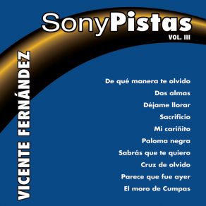 Sony - Pistas Vol. 3 (Vicente Fernández) album cover