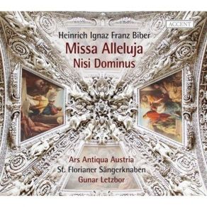 Biber - Missa Alleluja; Nisi Dominus - Gunar Letzbor album cover