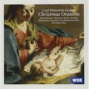 Graun - Christmas Oratorio - Hermann Max album cover