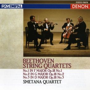 Beethoven: String Quartets Nos. 1, 2 & 3 album cover