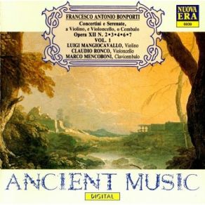 Bonporti - Concertini E Serenate Op. XII - Luigi Mangiocavallo album cover