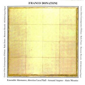 Franco Donatoni - Spiri, Eco, Ombra, Diario, Lame album cover