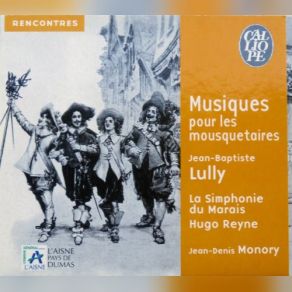 Jean-Baptiste Lully: Musiques Pour Les Mousquetaires album cover