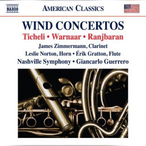 Ticheli, Warnaar & Ranjbaran: Wind Concertos album cover