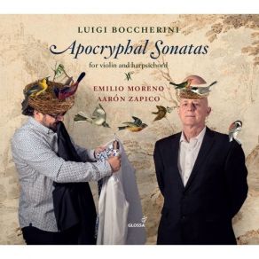 Boccherini - Apocryphal Sonatas - Emilio Moreno, Aaron Zapico album cover