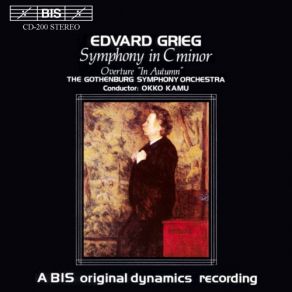 Edvard Grieg: Symphony In C Minor & Overture " In Autumn " album cover