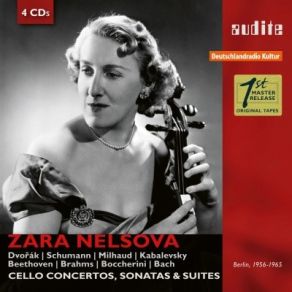 Zara Nelsova - Berlin Recordings 1956-65 CD2 album cover