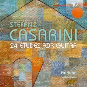Casarini: 24 Etudes For Guitar album cover