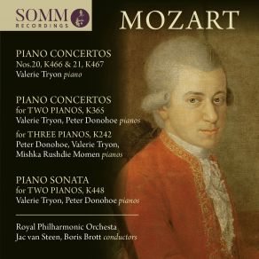 Mozart: Piano Concertos, K. 242, 365, 466 album cover