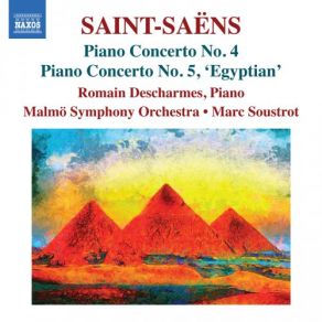 Saint-Saëns: Piano Concertos Nos. 4 & 5 album cover