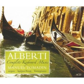 Domenico Alberti - Complete Keyboard Music - Manuel Tomadin album cover