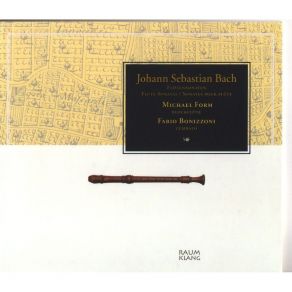 Bach - Flute Sonatas - Form, Bonizzoni album cover